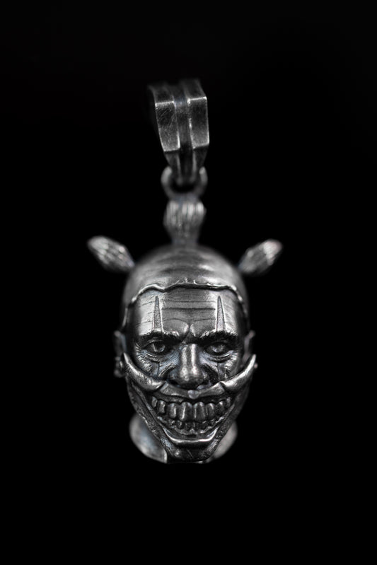 Twisty The Clown from AHS ~ sterling 925 silver pendant