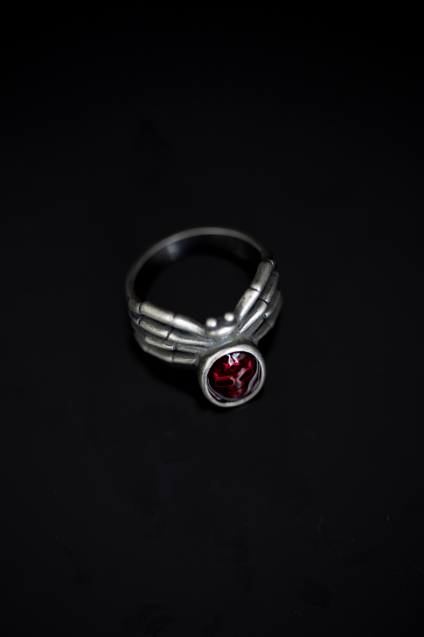 Red Death Spider Ring