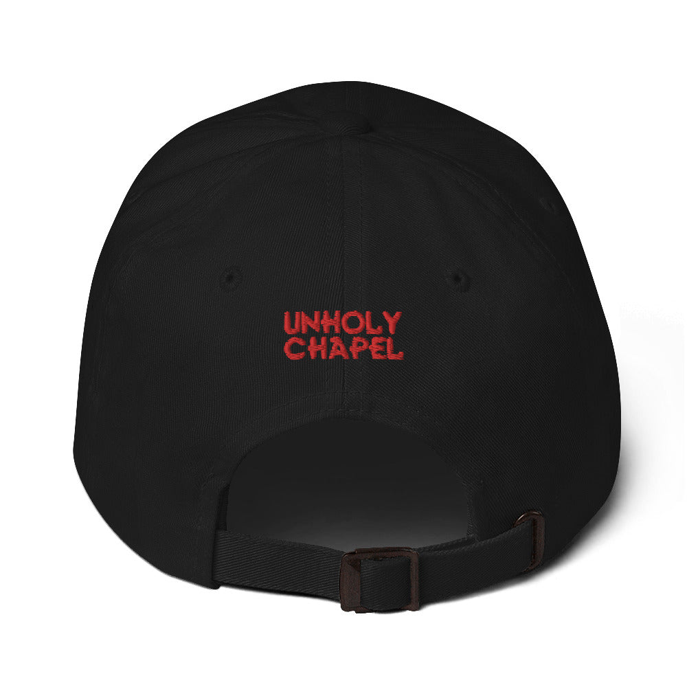 Red Unholy hat