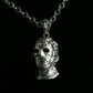 'JASON GOES TO HELL' 925 sterling silver pendant necklace