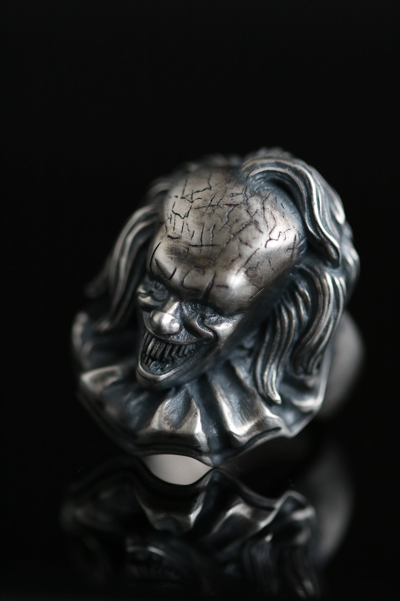 Pennywise the Dancing Clown 925 sterling silver horror movie ring