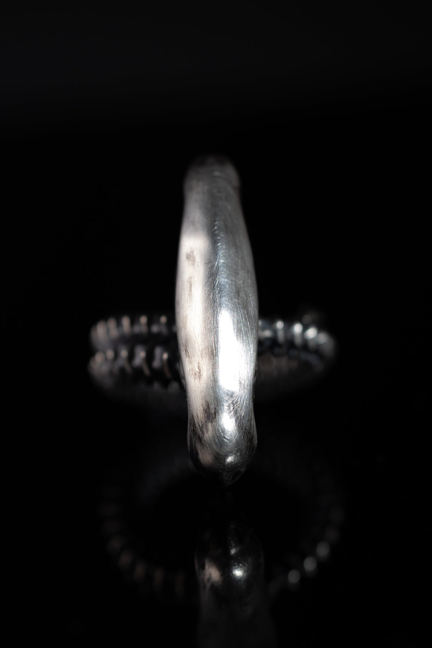 Alien Xenomorph Sterling Silver Ring