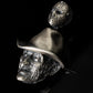 Freddy vs Jason Pedant ~ sterling 925 silver pendant