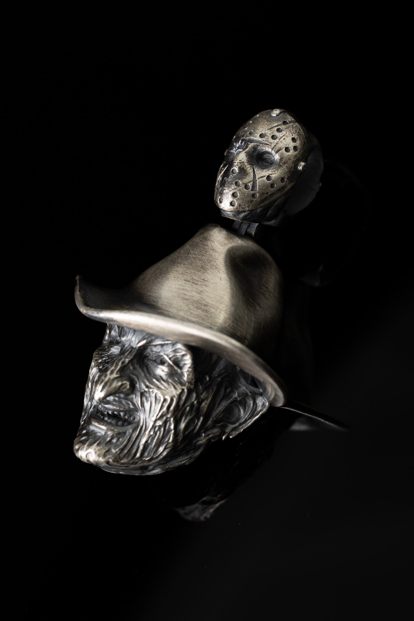 Freddy vs Jason Pedant ~ sterling 925 silver pendant