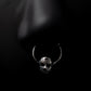 Jason Mask Septum Ring - 925 sterling silver