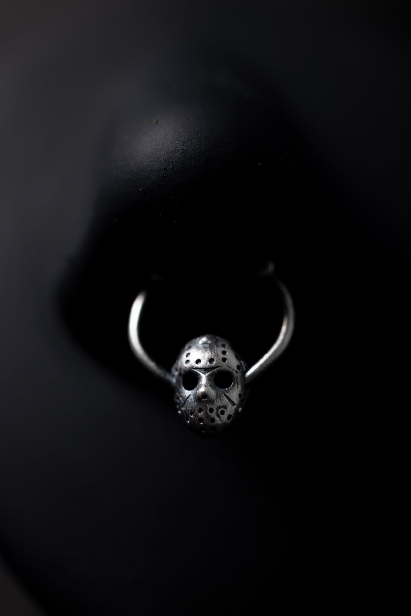Jason Mask Septum Ring - 925 sterling silver
