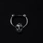 Jason Mask Septum Ring - 925 sterling silver