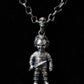 Chucky doll pendant with detachable heads