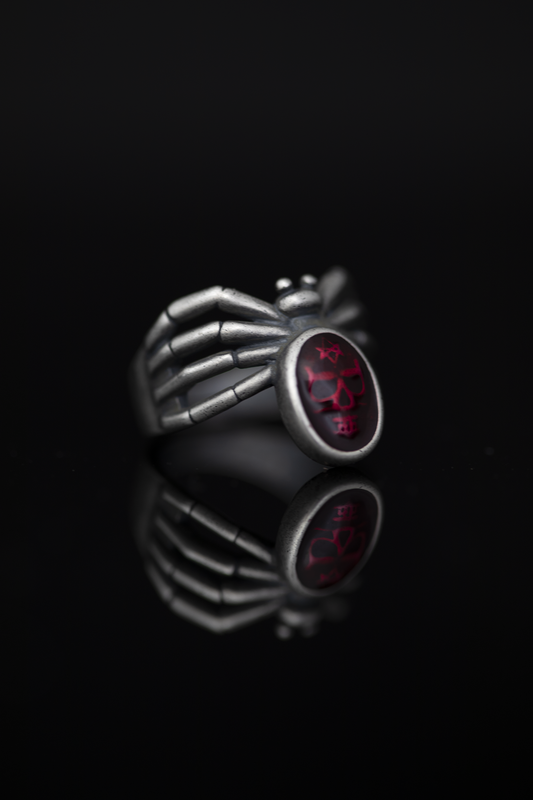 Red Death Spider Ring