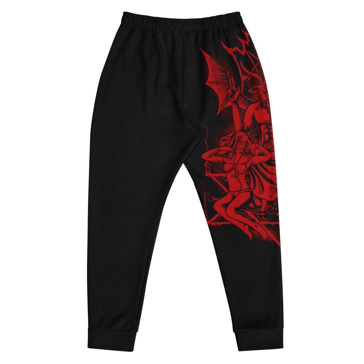 Red baphomet Joggers