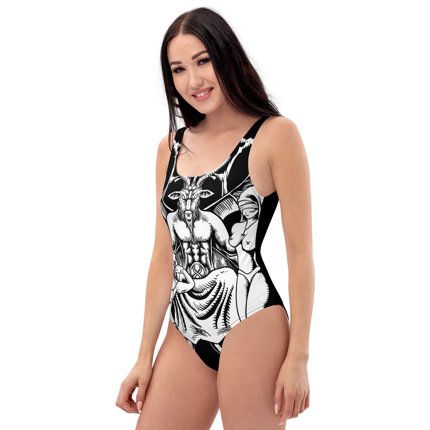 Baphomet One-Piece Swimsuit