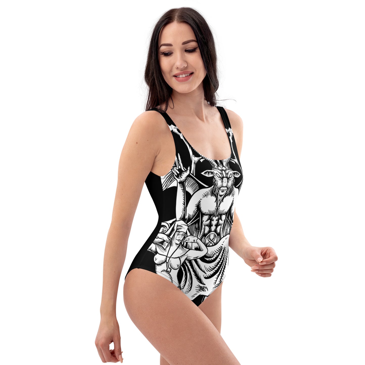 Baphomet One-Piece Swimsuit