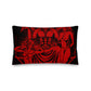 Red baphomet Pillow