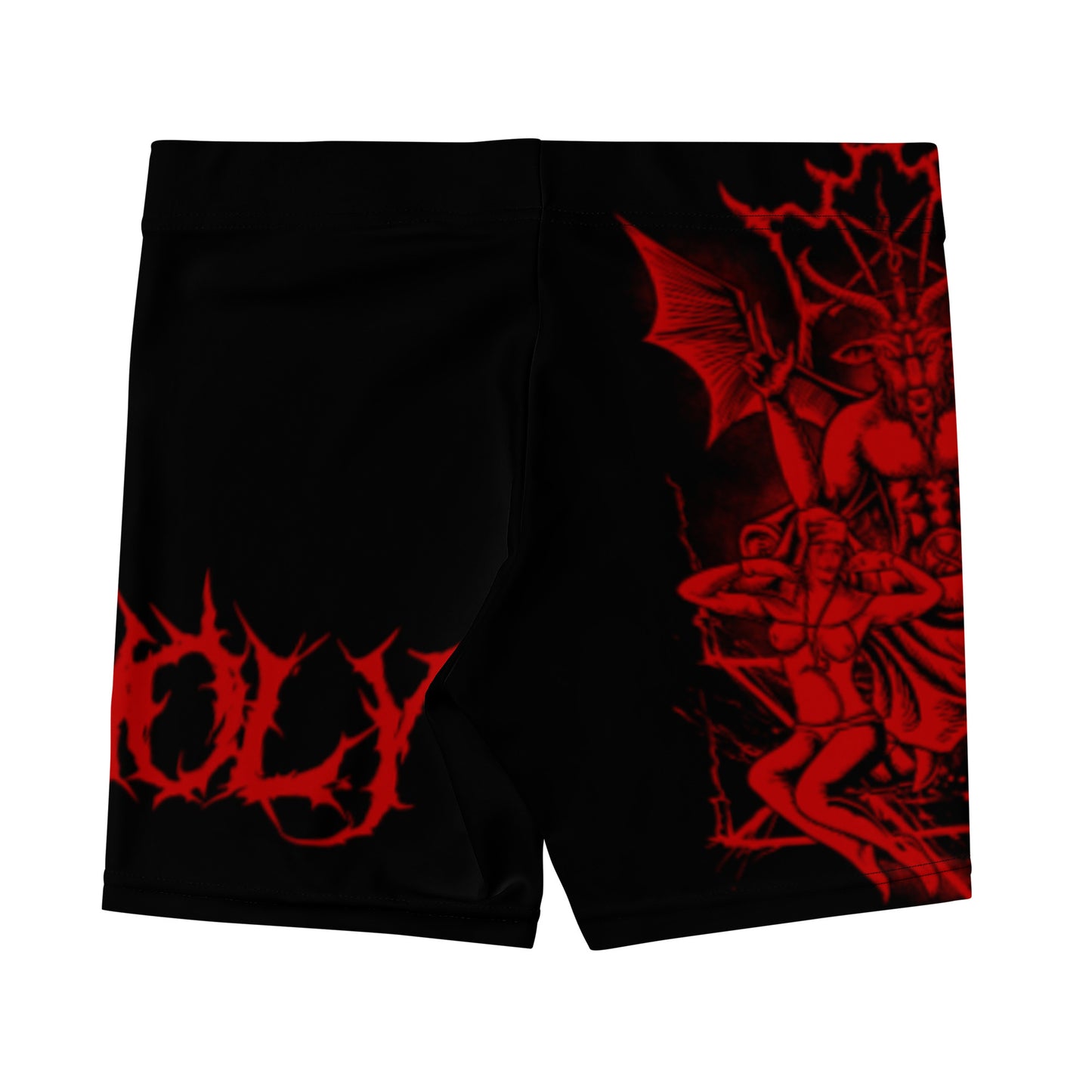 Red unholy Shorts