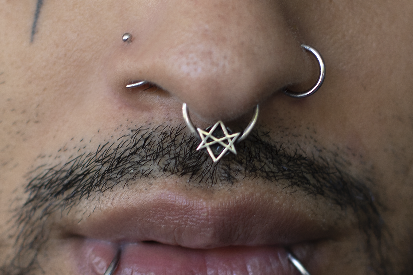 Hexagram Clicker Septum