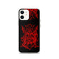 Red baphomet iPhone Case