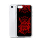 Red baphomet iPhone Case
