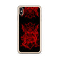 Red baphomet iPhone Case