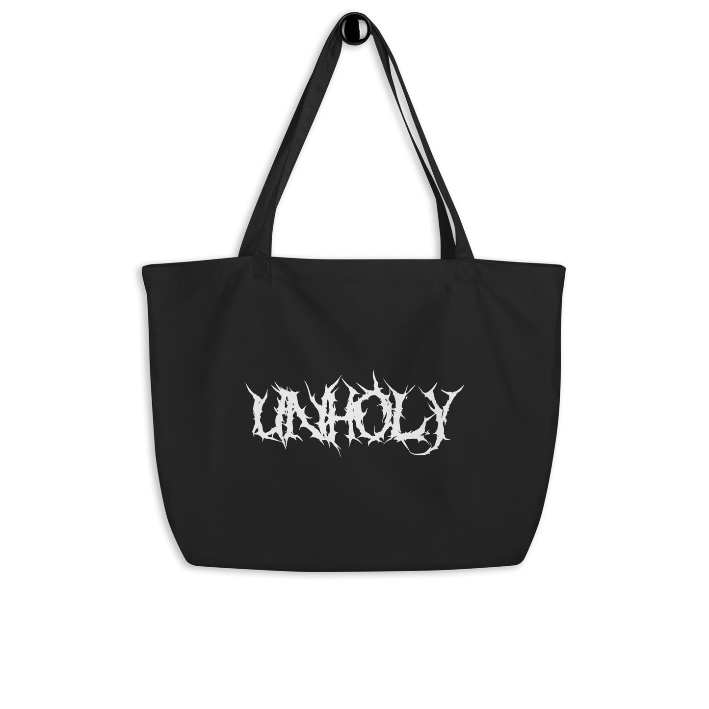 Unholy Large organic tote bag