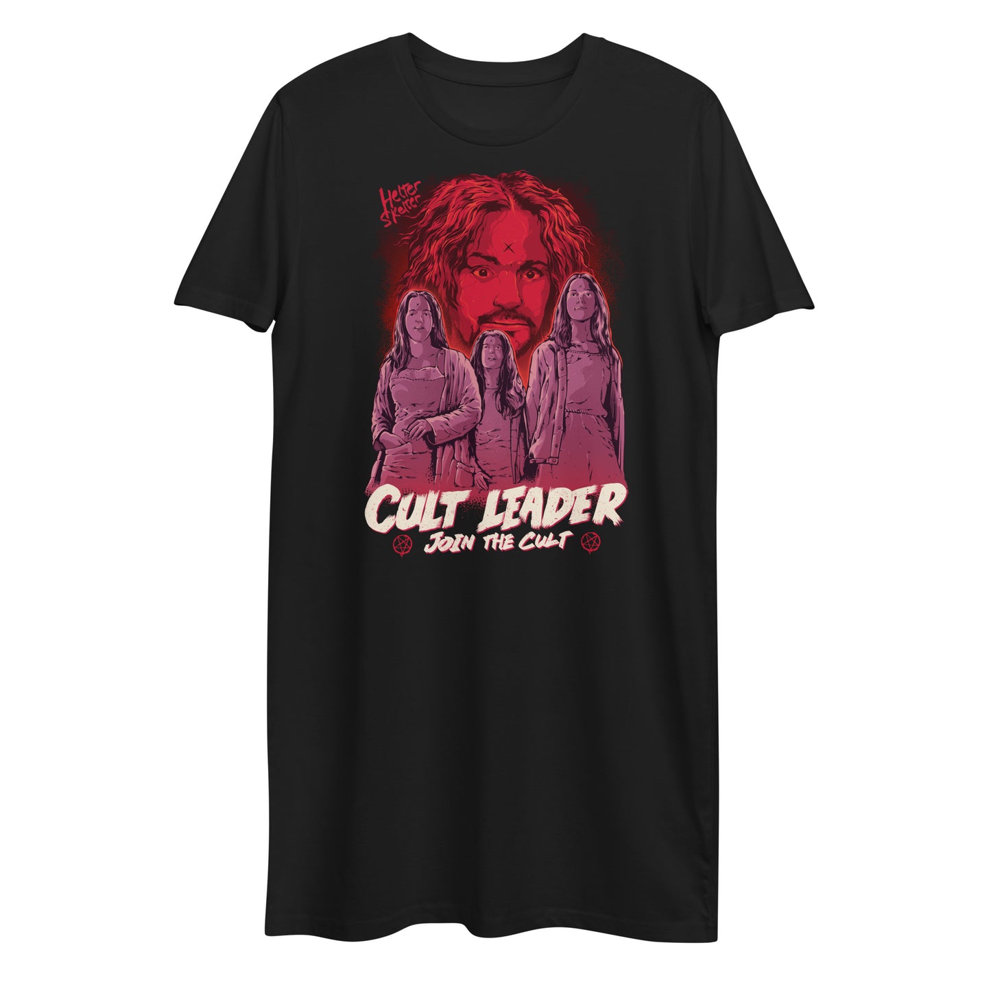 Cult leader t-shirt dress