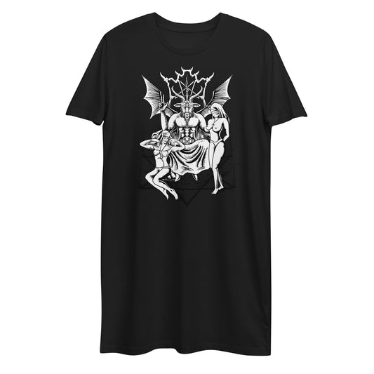 Baphomet t-shirt dress