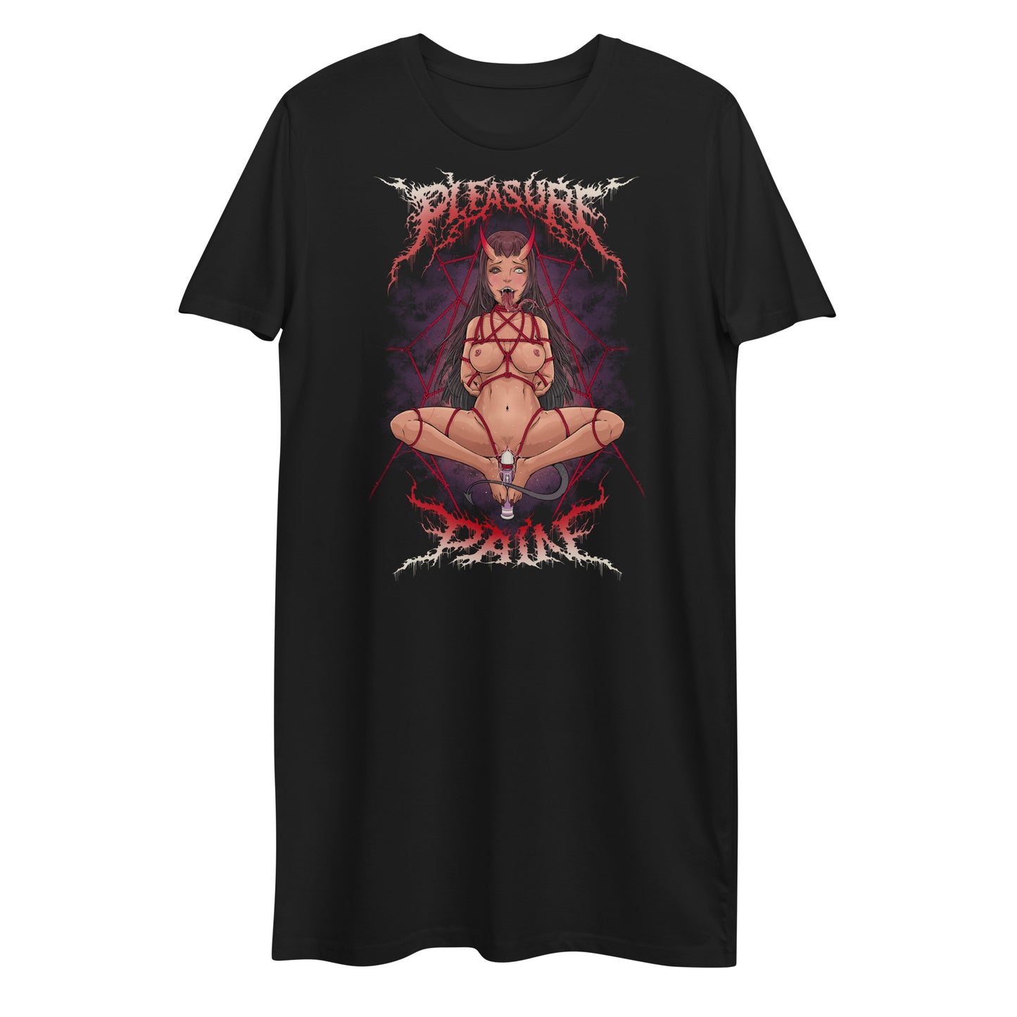 Devilish t-shirt dress