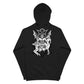 Baphomet fleece zip up hoodie